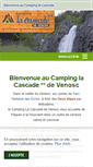 Mobile Screenshot of camping-cascade.com